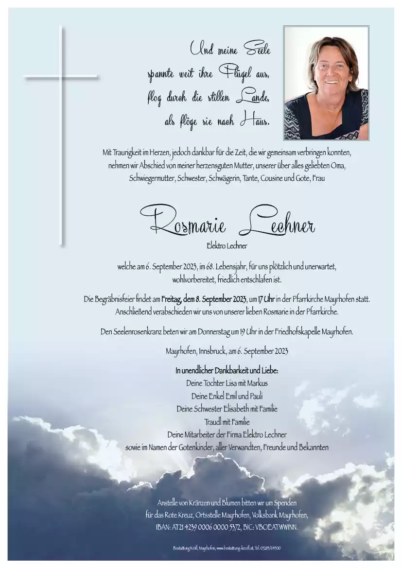 Parte von Rosmarie Lechner